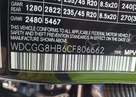 2012 Mercedes-Benz Glk 350 4Matic from USA, damaged, VIN WDCGG8HB6CF806662